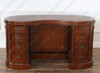 Mahogany Executive Kidney Shape Desk (57W x 20D)