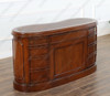 Mahogany Executive Kidney Shape Desk (57W x 20D)