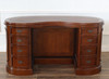 Mahogany Executive Kidney Shape Desk (57W x 20D)