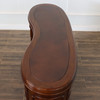 Mahogany Executive Kidney Shape Desk (57W x 20D)