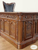6ft Resolute Desk w/ Leather Top (72" X 36")