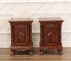 5pc Walnut Queen Anne Barley Twist Bedroom Set