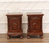 5pc Walnut Queen Anne Barley Twist Bedroom Set