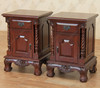 5pc Walnut Queen Anne Barley Twist Bedroom Set
