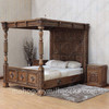 Ancestral Canopy Bed (4 finish options)