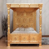 Ancestral Canopy Bed (4 finish options)