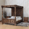 Ancestral Canopy Bed (4 finish options)