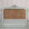 Antoinette Bed with Wicker Panel
