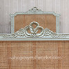 Antoinette Bed with Wicker Panel