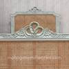 Antoinette Bed with Wicker Panel