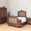 4pc Walnut Antoinette Bedroom Set