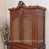 4pc Walnut Antoinette Bedroom Set