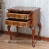 2 Drawer Inlay Occasional Table