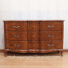 French Mappa Burl Inlay Sideboard