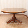 PU Walnut Dining Table