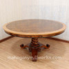 PU Walnut Dining Table