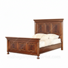 Ambassador Bed with Crotch Mahogany Inlay