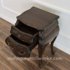 Medium Oak Anchestral Bombay Bedside
