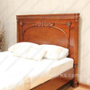 Walnut English Victorian Panel Bed