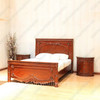 Walnut NC English Victorian Bed