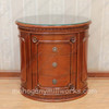 Walnut English Victorian Panel Bed