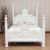 Painted White Versailles Four Poster Bed