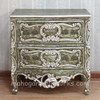 Painted Florentine With Silver Accents Venetian Bed Set Of 3