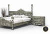 3pc Painted Florentine Venetian Bedroom Set