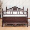 Dark Walnut Turkish Bed