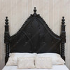 Solid Mahogany Gothic Empire Bed