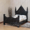 Solid Mahogany Gothic Empire Bed