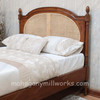French Josephine Bed With Wicker Panel