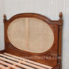 French Josephine Bed With Wicker Panel
