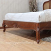 French Normandie Bed with Wicker Panel
