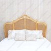 French Normandie Bed with Wicker Panel