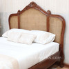 French Normandie Bed with Wicker Panel