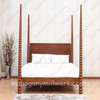 Bobbin Turned Four Poster Bed (several finish options)