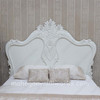 Painted White Baroque Bed