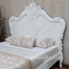 Painted White Baroque Bed