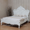 Painted White Baroque Bed