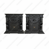 5pc Black Gothic Gargoyle Bedroom Set