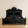 5pc Black Gothic Gargoyle Bedroom Set