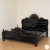 5pc Black Gothic Gargoyle Bedroom Set