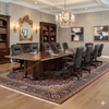 24ft Walnut Executive Conference Room Table