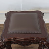 Mahogany Carved Elephant Stool