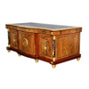 French Empire Executive's Desk w/ Leather Top