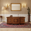 French Empire Executive Office Desk w/ Leather