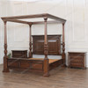 Casablanca 3pc Four Post Canopy Bedroom Set