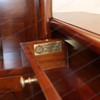 45” Mahogany Inlay Corner Canopy Pub Bar