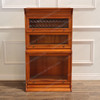 Mahogany 3-stack Barrister Lawyer's Bookcase